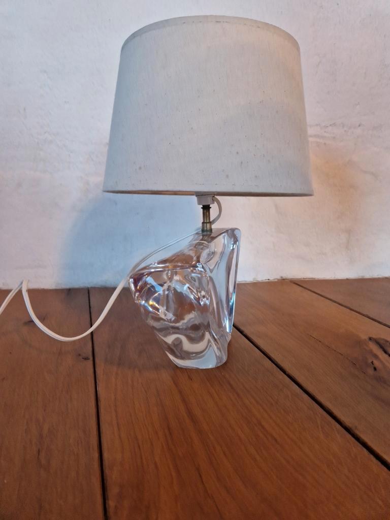 Vintage Tafel Lamp Kristal Daum Zeilboot Vintage Tafel Lamp image 12