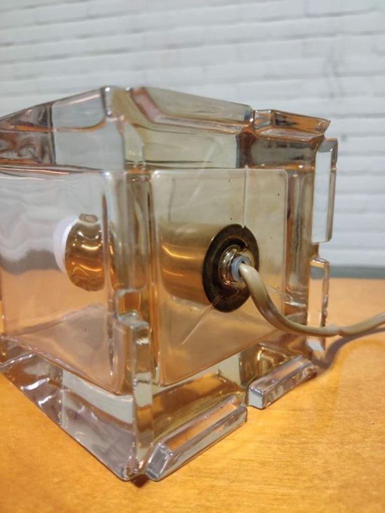 Vintage Design Ice Cube Tafellamp, Nachtmann Leuchten image 14