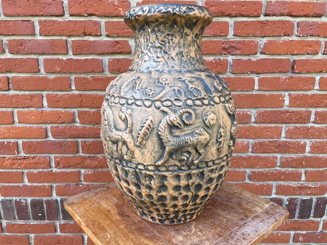 Een Fraaie Jasba Vloervaas. Azteken -design image 6