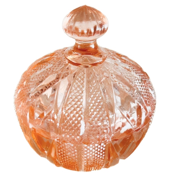 Artdeco Rosaline Kristallen Sieradendoos Roze 1930’s image 3