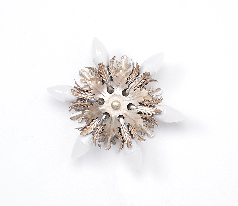 Banci Firenze Florentijnse Wandlamp Zilver Klein, 1970s image 5