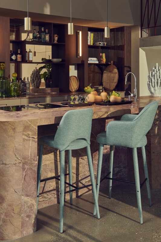 Holy Berry Barstoel Lichtblauw image 5