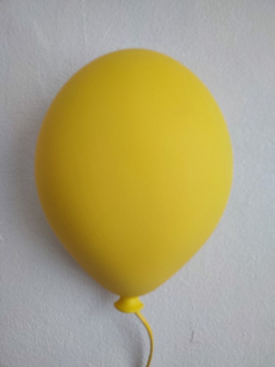 Vintage IKEA Drömminge Luchtballon Ballon Lamp Wandlamp Geel image 9