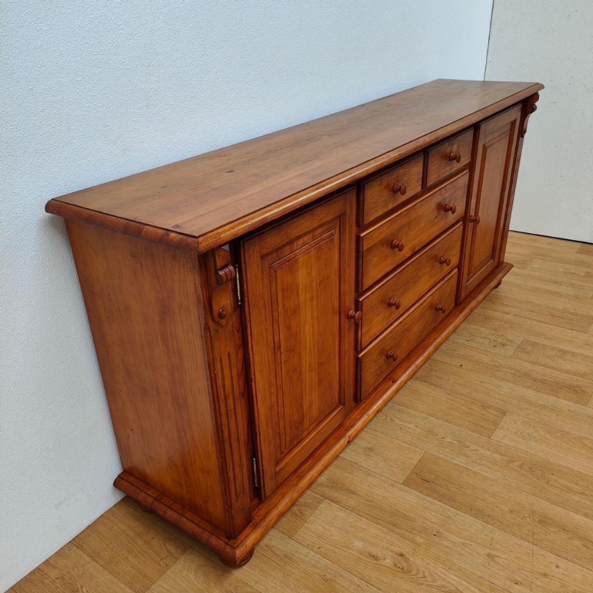 Vintage Landelijk Grenenhout Dressoir Buffetkast Ladekast image 8