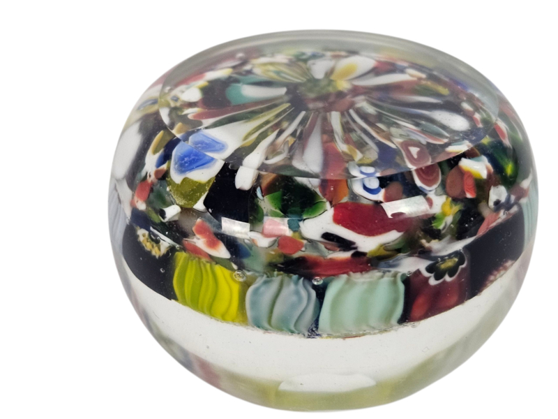 Paperweight - Murano - Milifiori - Seguso - Italie - Venezia - 80's image 7