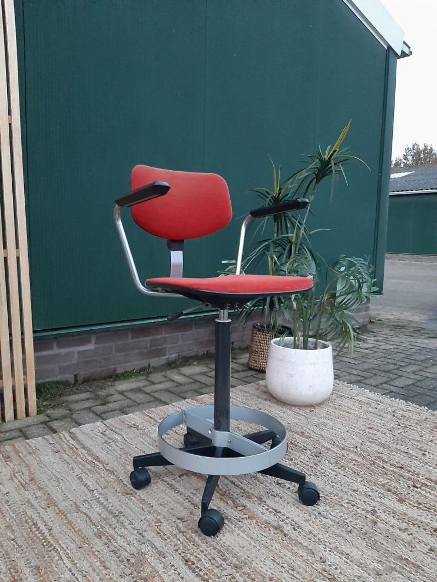 Vintage Architectenstoel Gispen Retro Design Stoel Gasveer image 2