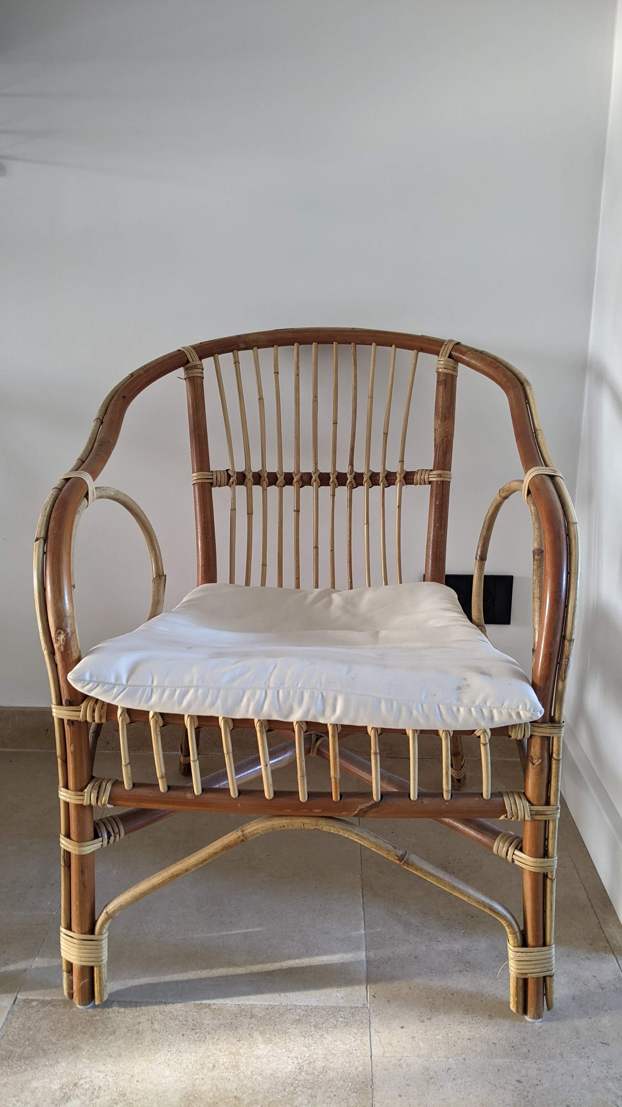 Rotan Stoelen Set image 5