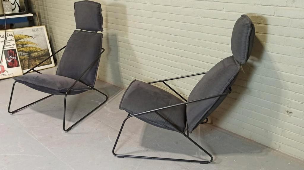 Set Van 2 Vintage Carl Ojerstam Villstad Fauteuils image 4