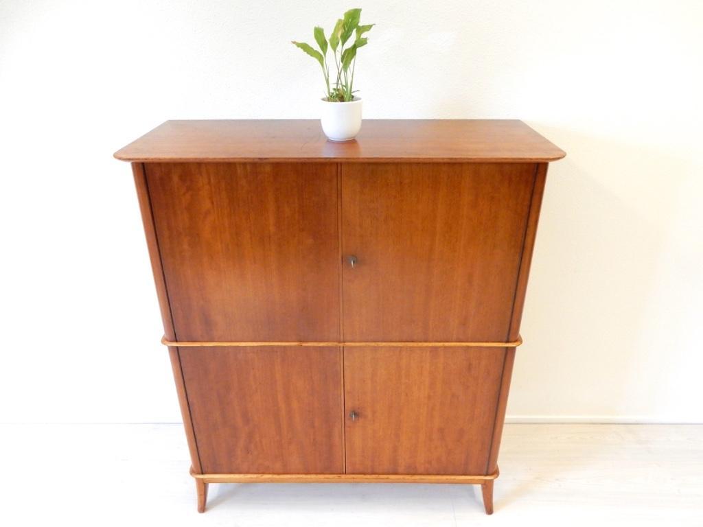 Retro Vintage Kledingkast Kast Servieskast Jaren 60 image 4