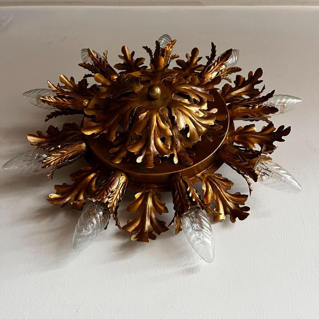 Italiaans Design Banci Firenze Messing Lamp Vintage image 7