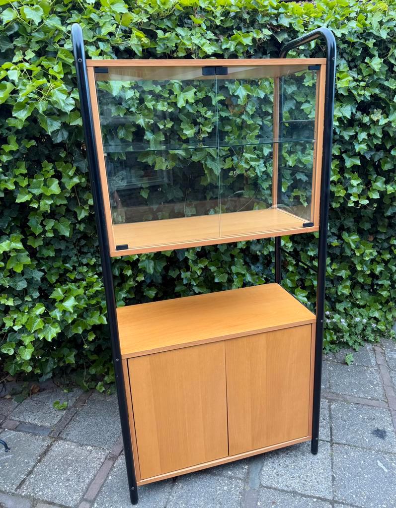 Vintage IKEA Niklas Wandmeubel Vitrinekast Jaren 80 image 9