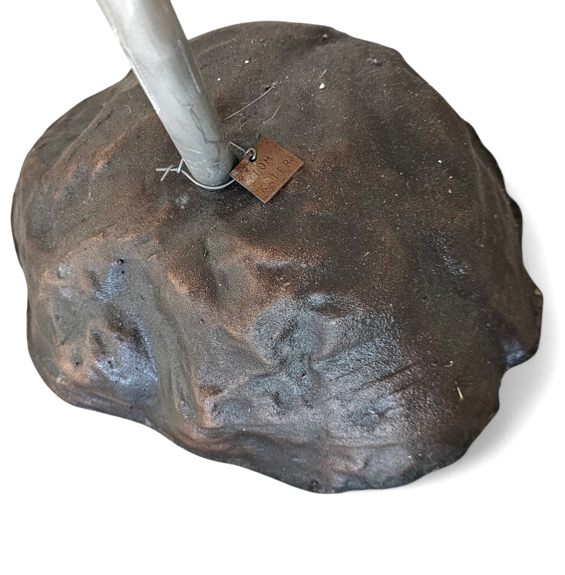 Tom Kater Floorlamp / Solid Bronze Floor Weight image 4