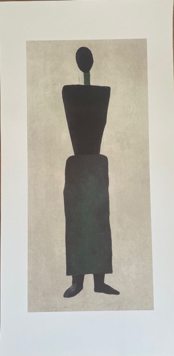 Kasimir Malevich (1878-1935), Womenfigure, Printed In Belgium image 2