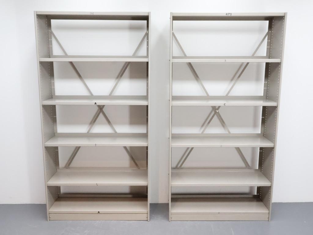 Vintage Boekenkast/stellingkast | Ahrend De Cirkel | Metaal image 2