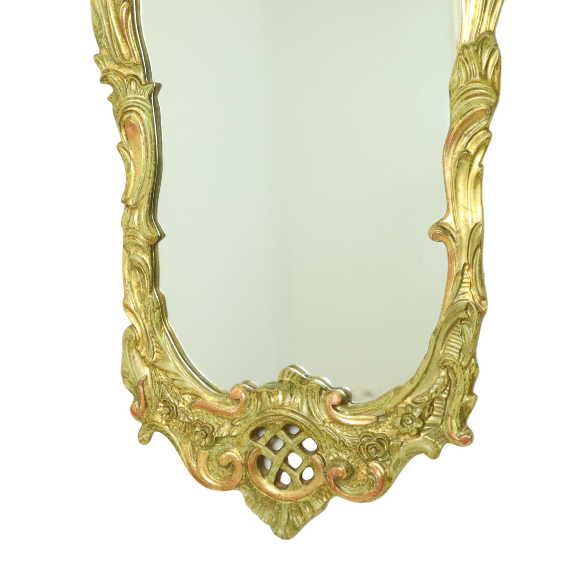 Grote Zweedse Spiegel Bladgoud Verguld Klassiek Rococo Stijl 119cm image 5