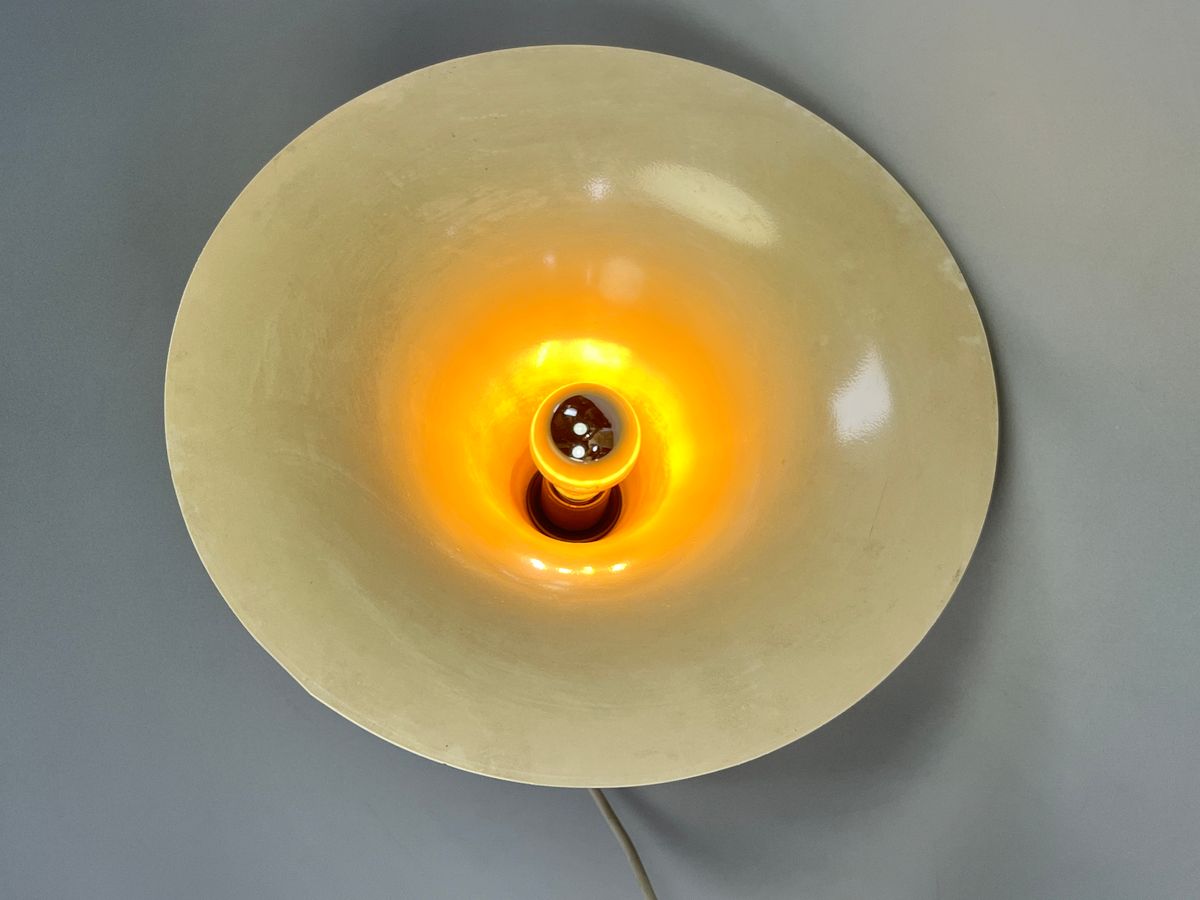 Vintage Heksenhoed Lamp, Hanglamp. 1970's image 6
