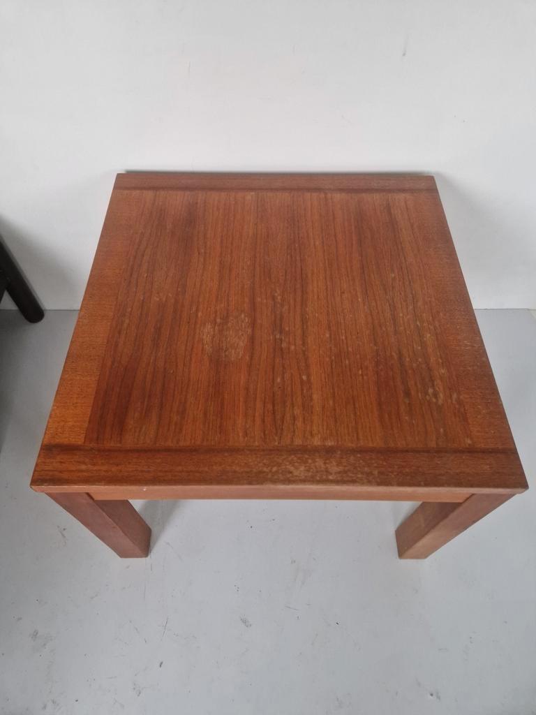 Vintage Musterring Houten Side Table Tafel. image 4