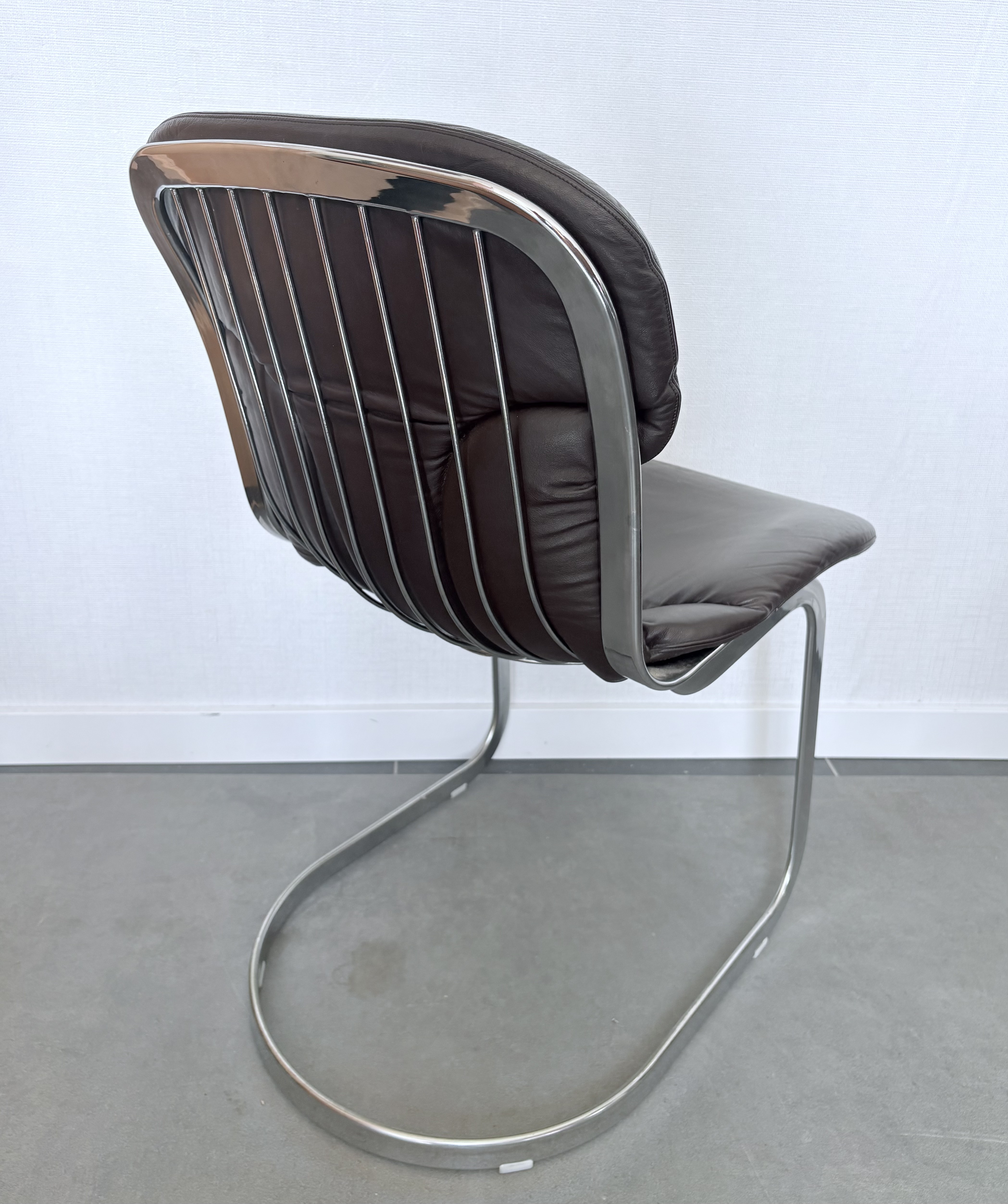 Set Design C2 Stoelen Van Willy Rizzo Voor Cidue Italy image 5