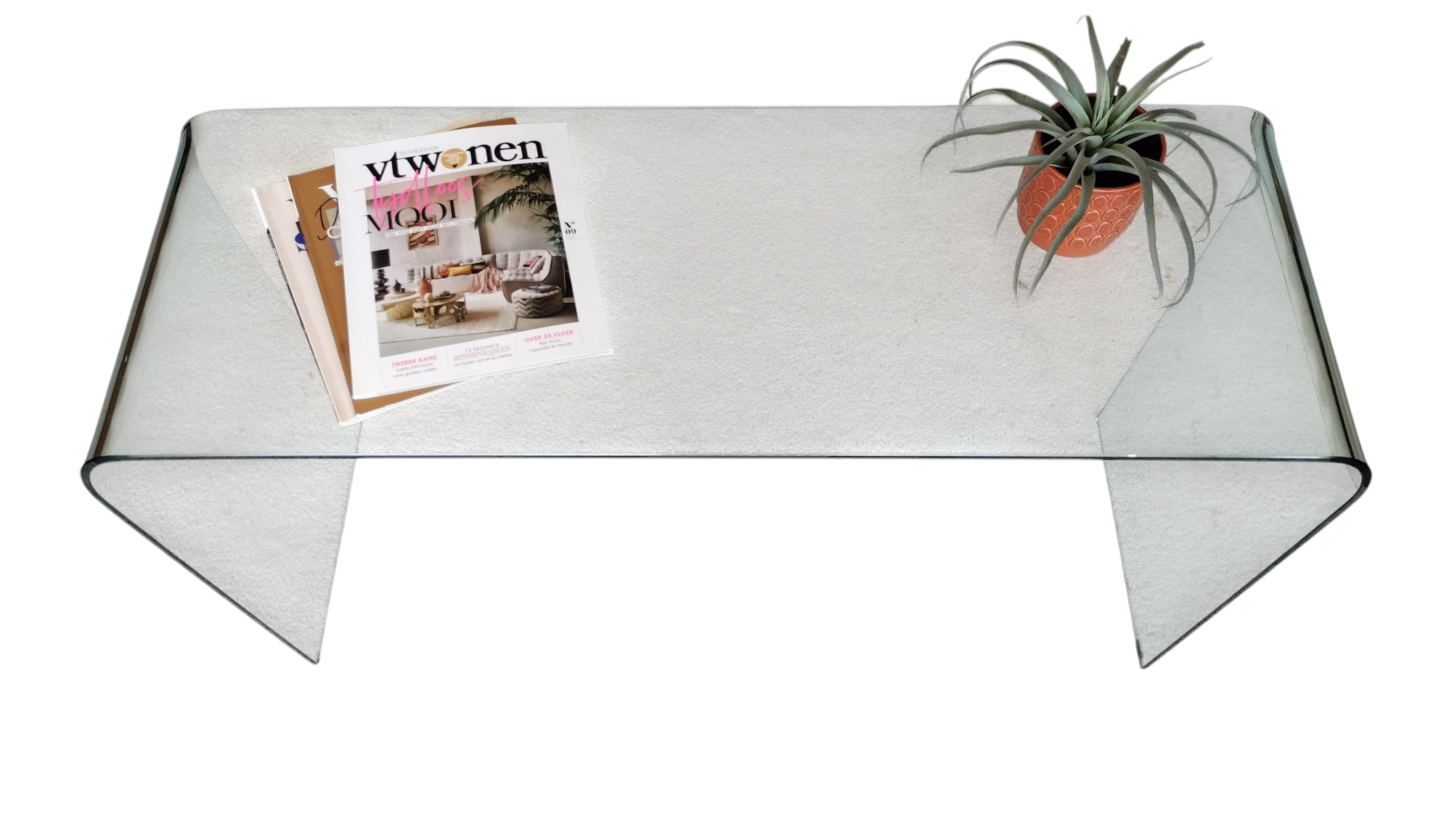 Glazen Design, Sidetable Console In Fiam Stijl image 2