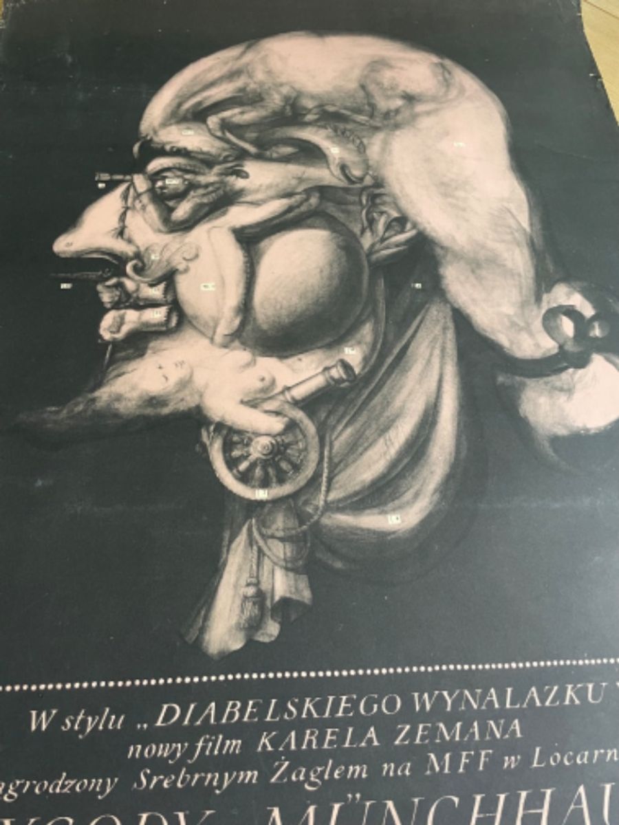 F. Starowieyski, 1962, The Adventures Of Baron Mūnchausen image 7