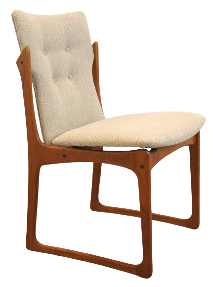 Set 4 Vamdrup Vintage Stoelen Deens Reupholstered image 2