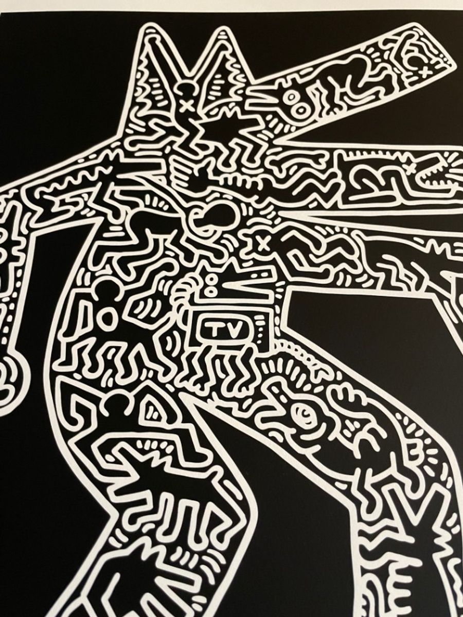Keith Haring (1958-1990), Dog, 1985, Licensed By Artestar Ny, Printed In U.k. image 11