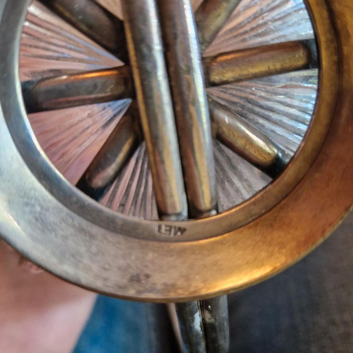 Antieke Kristal Met Zilver Suikerpot Schaal image 12