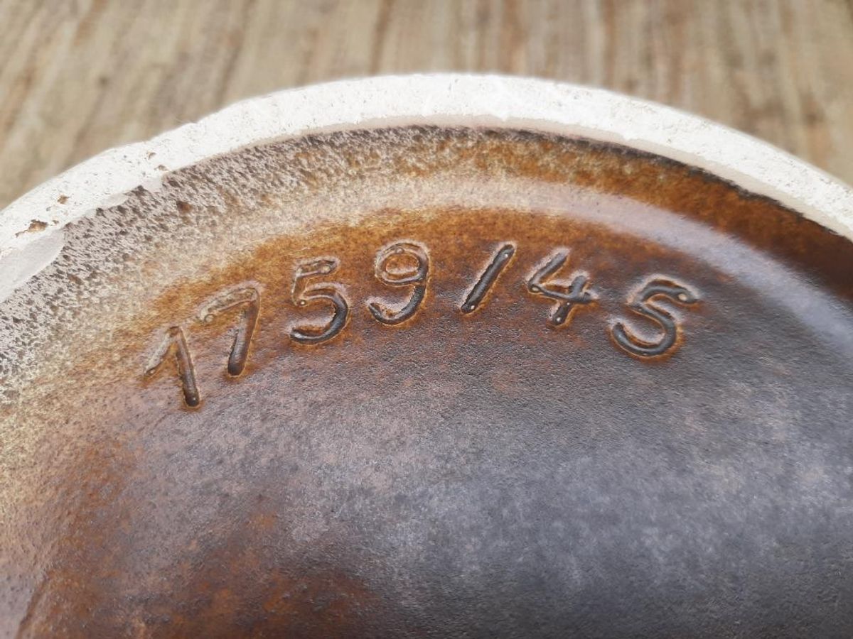Vintage Xxl Vloervaas West-germany Uebelacker Vaas 1759-45 image 9