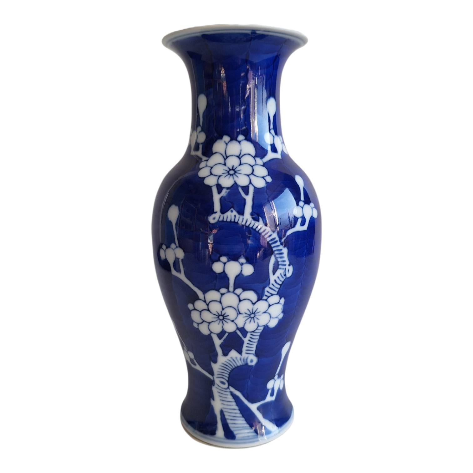 Chinees Blauw Met Wit Prunus Decor Vaas image 2