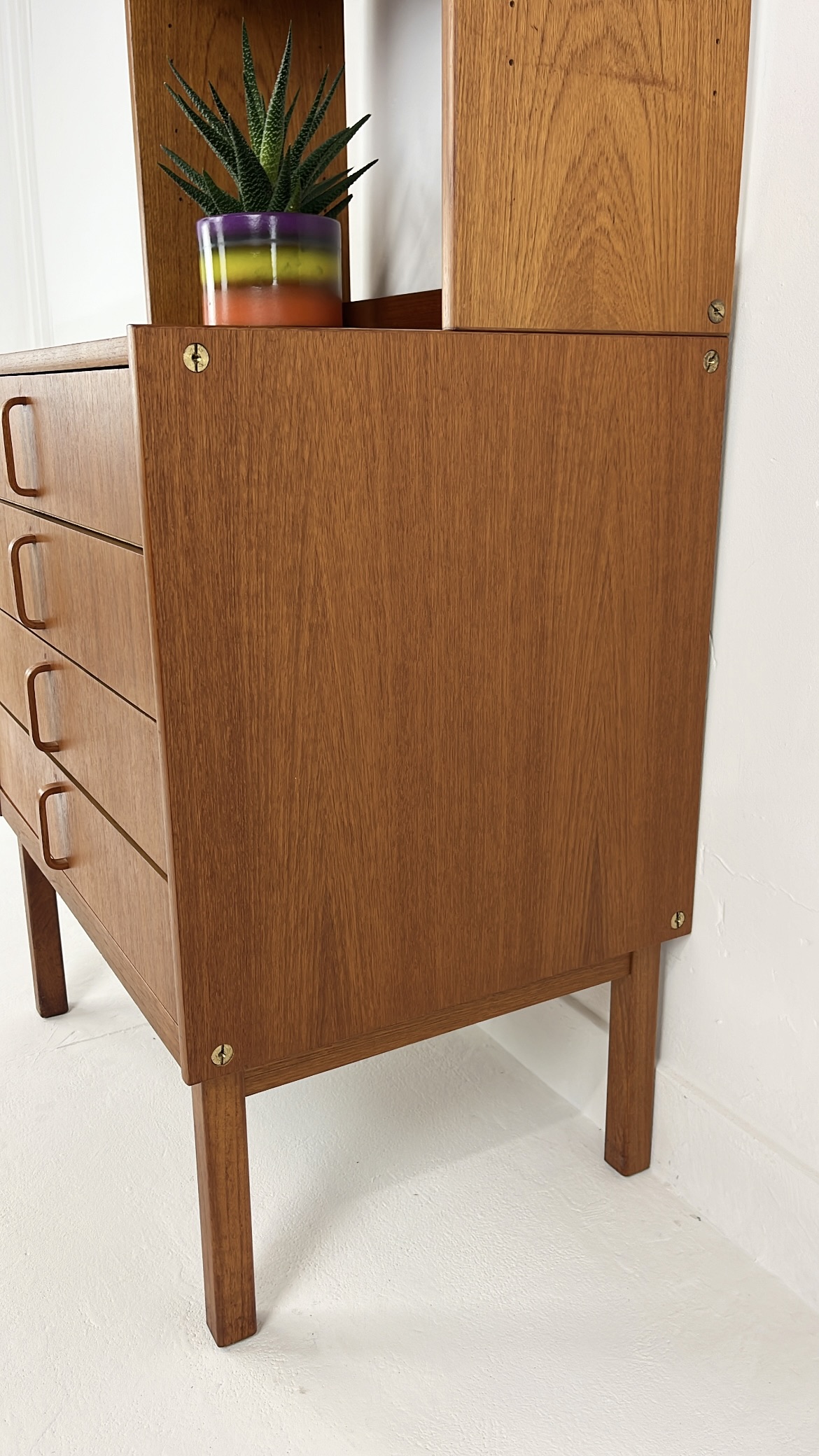 Fineren Box Boekenkast Plywood Brown bij Reliving