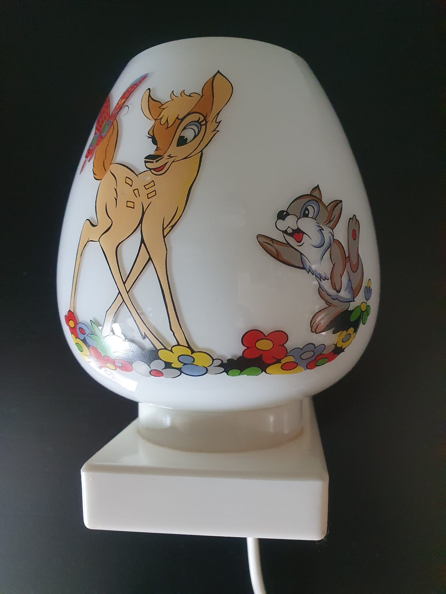 Vintage Disney Bambi Herda Kinderlamp Wandlamp image 8