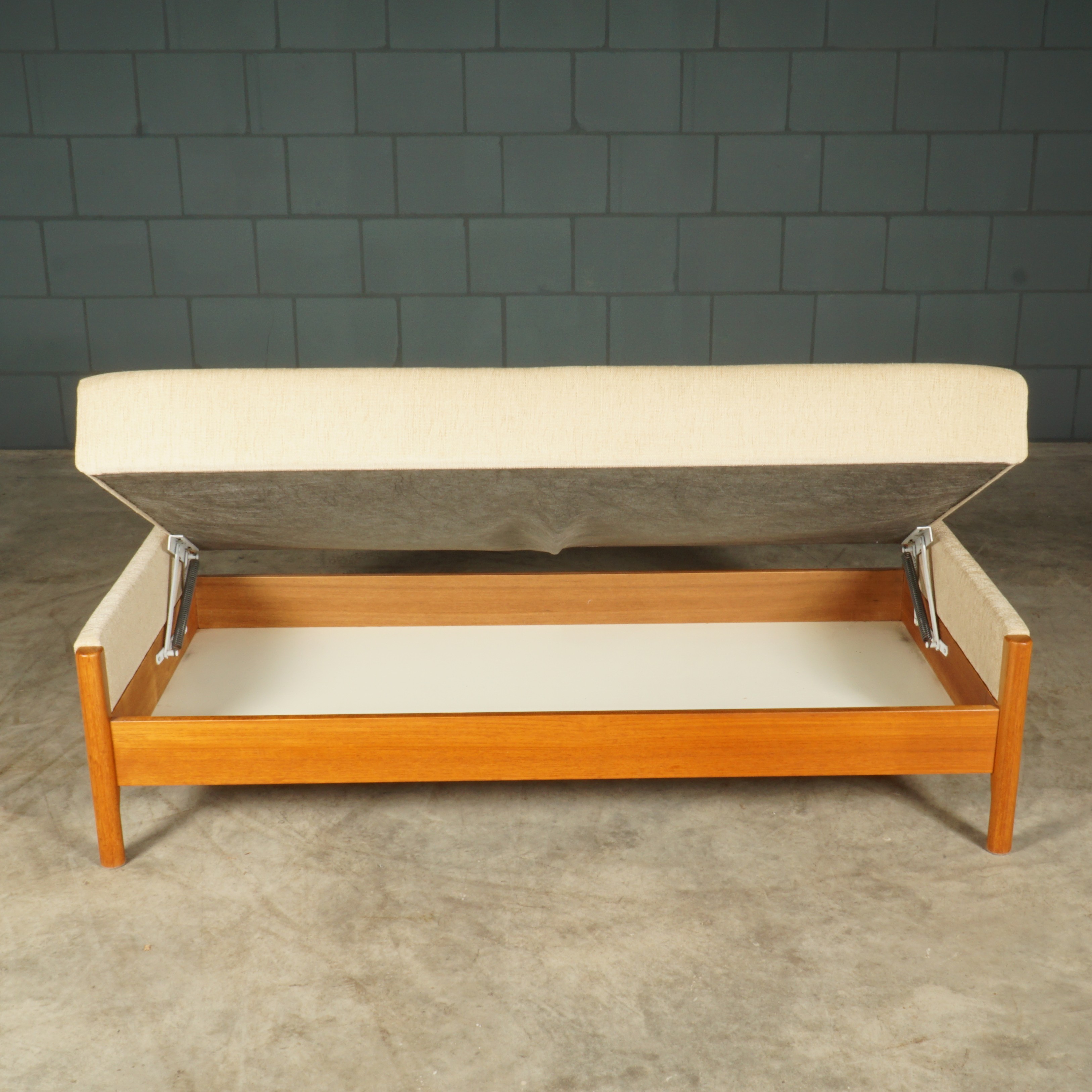 Vintage Deense Klepbank – Den Blaa Fabrik – Jaren 60 image 16