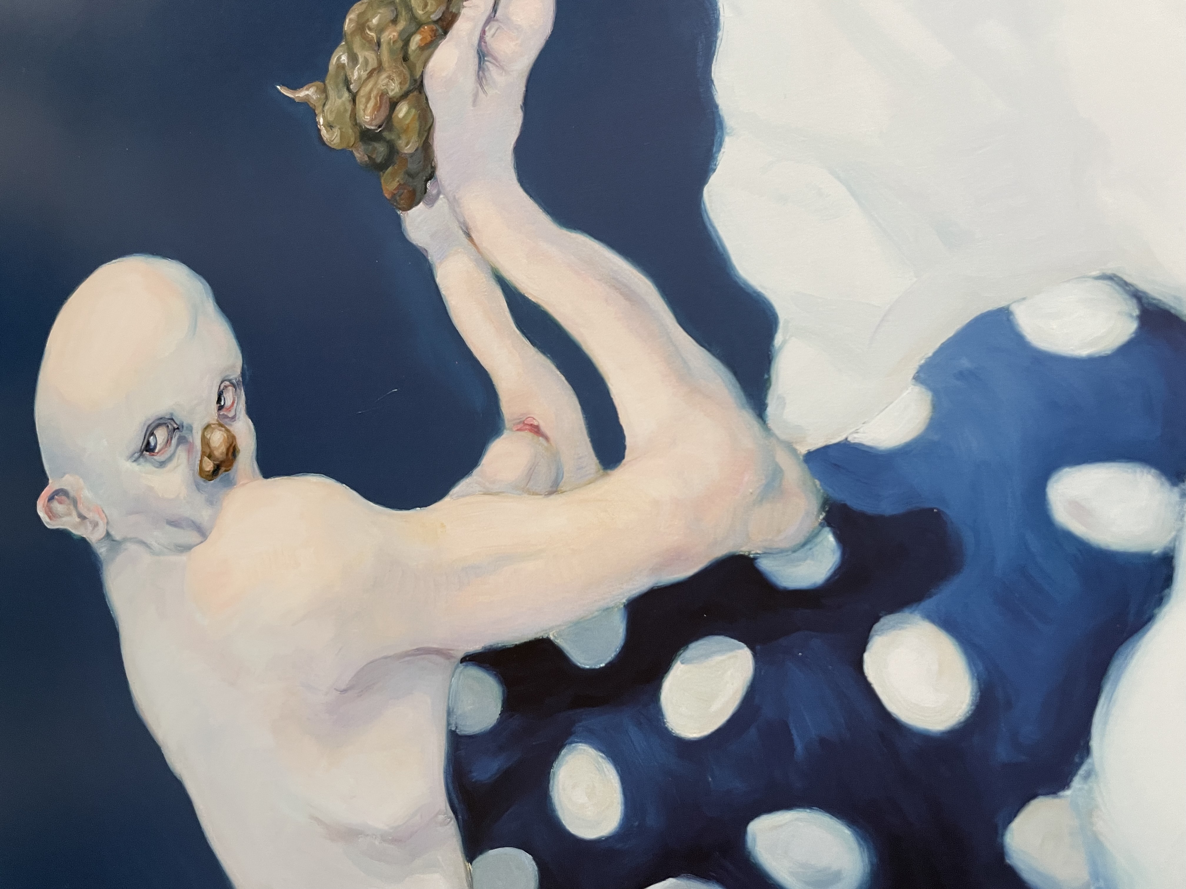 Michael Kvium Poster, The Naked Eye On A Welldressed Lie Iii (2012) image 6