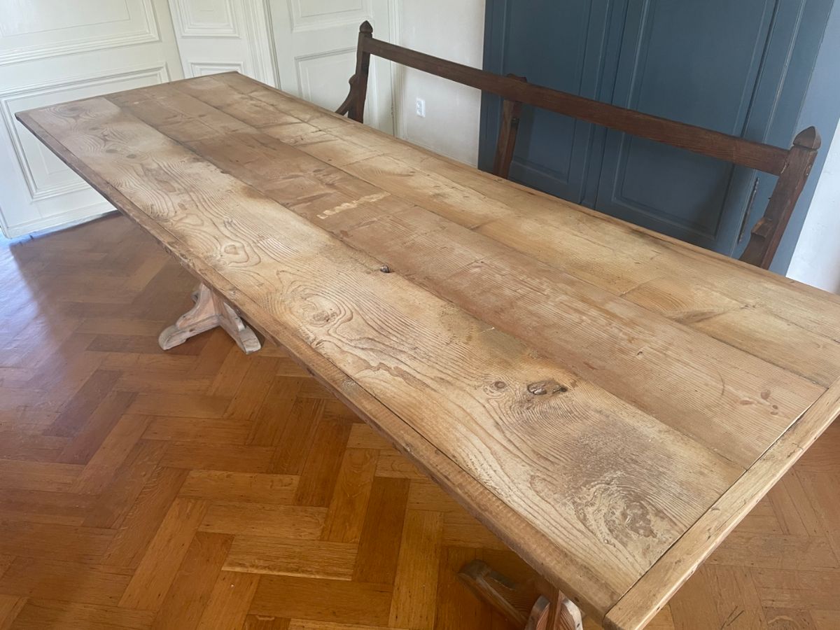 Schragentafel Table De Vendange Eettafel Frans image 3