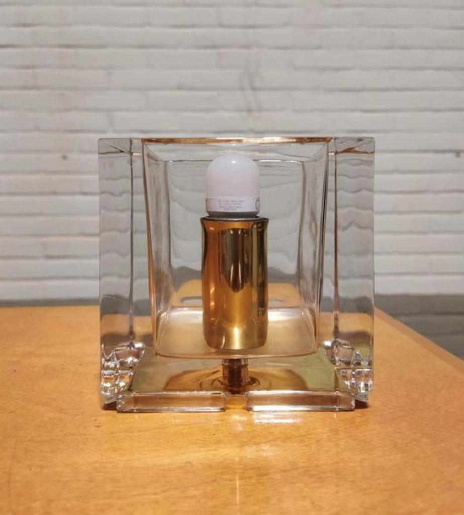 Vintage Design Ice Cube Tafellamp, Nachtmann Leuchten image 6