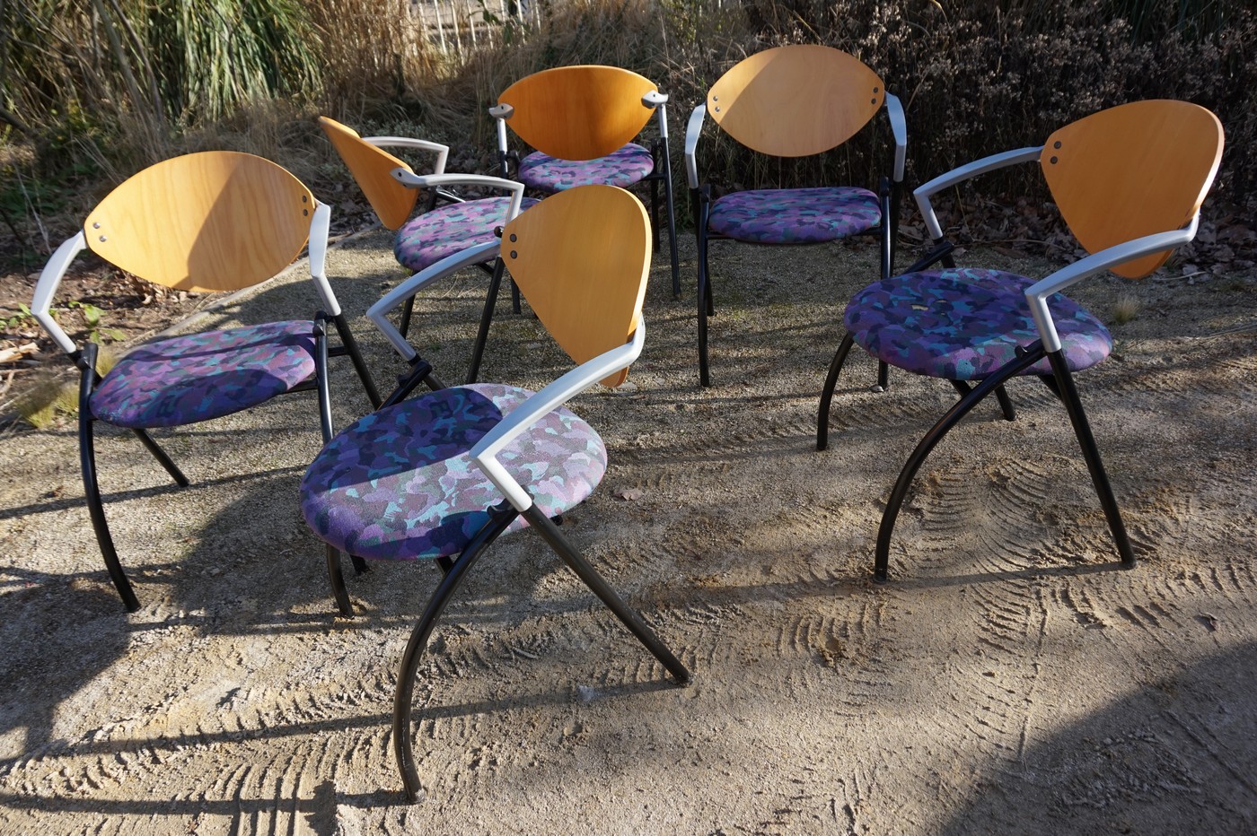 Set Van 6 Vepa Alpine Vergaderstoelen, Eetkamerstoelen image 3