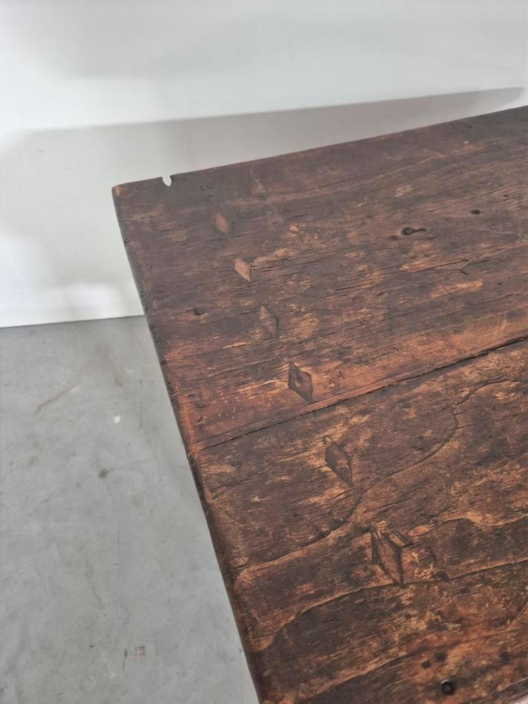 Antieke Rustieke Spaanse Tafel Wabi Sabi Stijl image 5