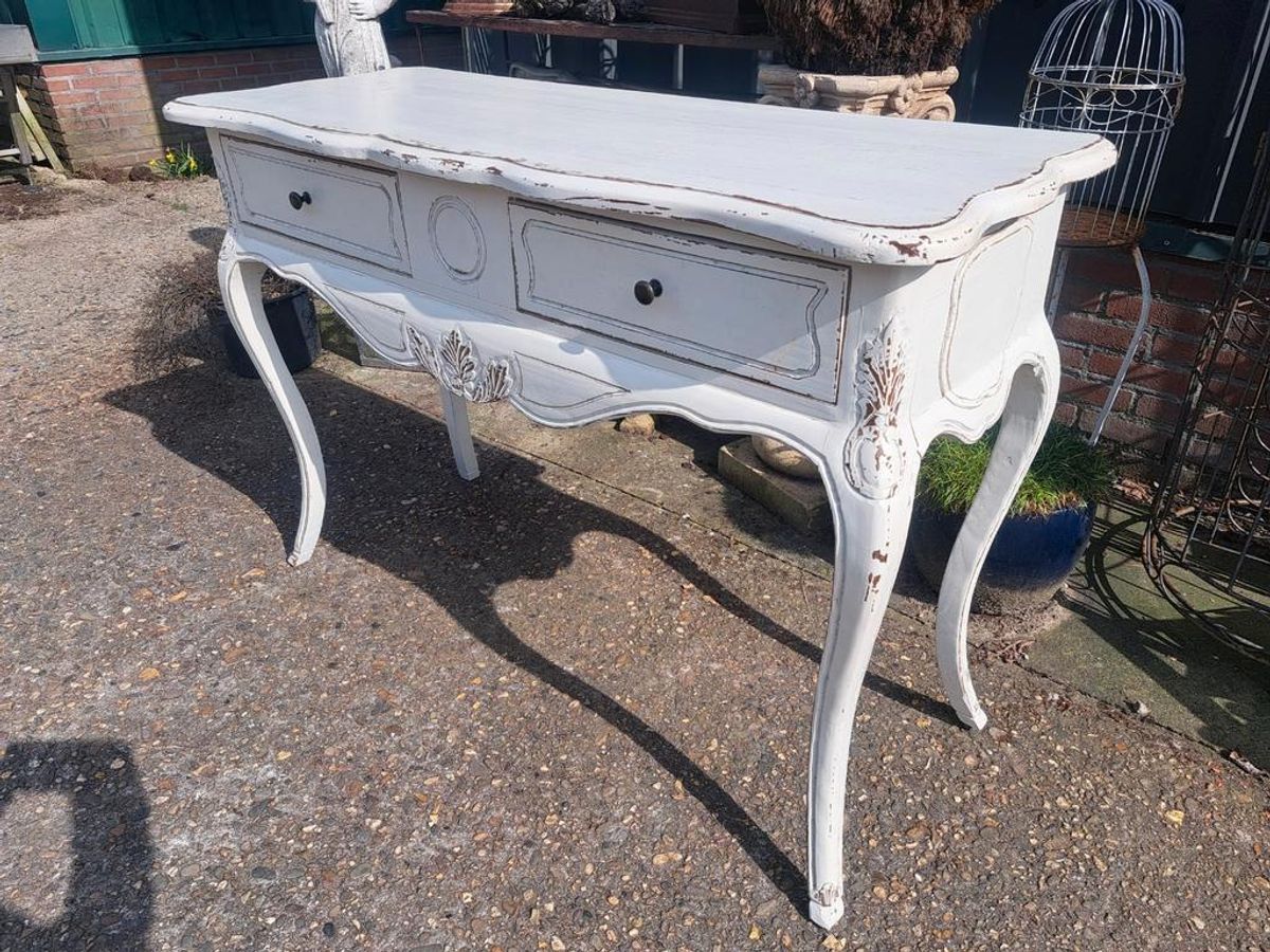 Geleefde Landelijk Sidetable, Wandtafel, Console image 6