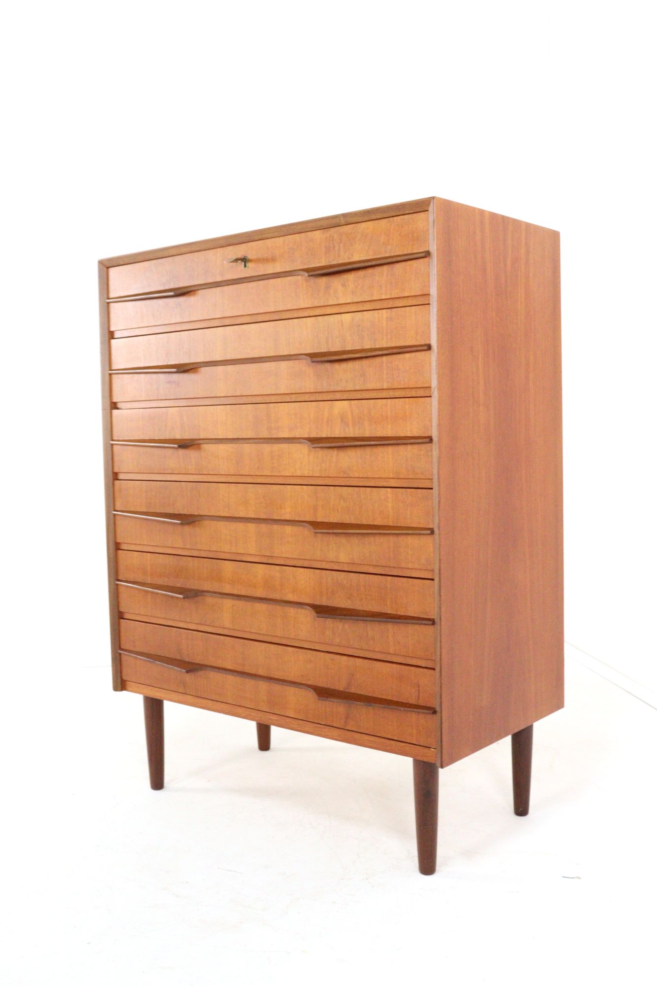 Vintage Hoge Ladekast 'olsted' Deens Design image 3