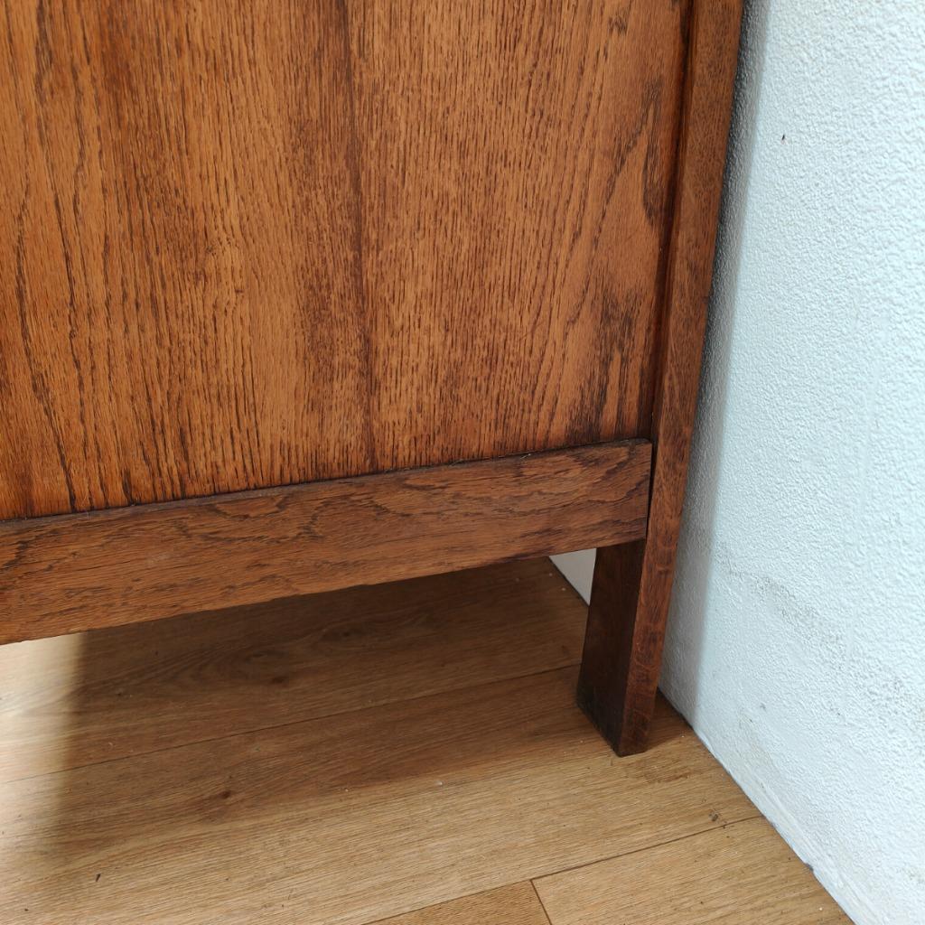 Vintage Antiek Dressoir Commode Ladekast Badkamermeubel Met Marmer Blad 701 image 18