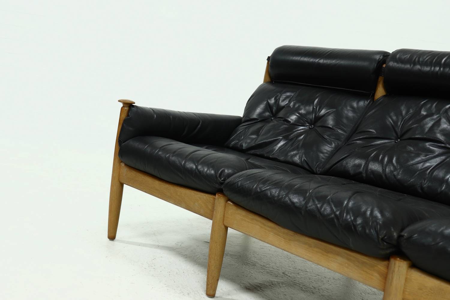 Scandinavian Three Seater Sofa By Eric Merthen For Ire Möbler 1960s image 5