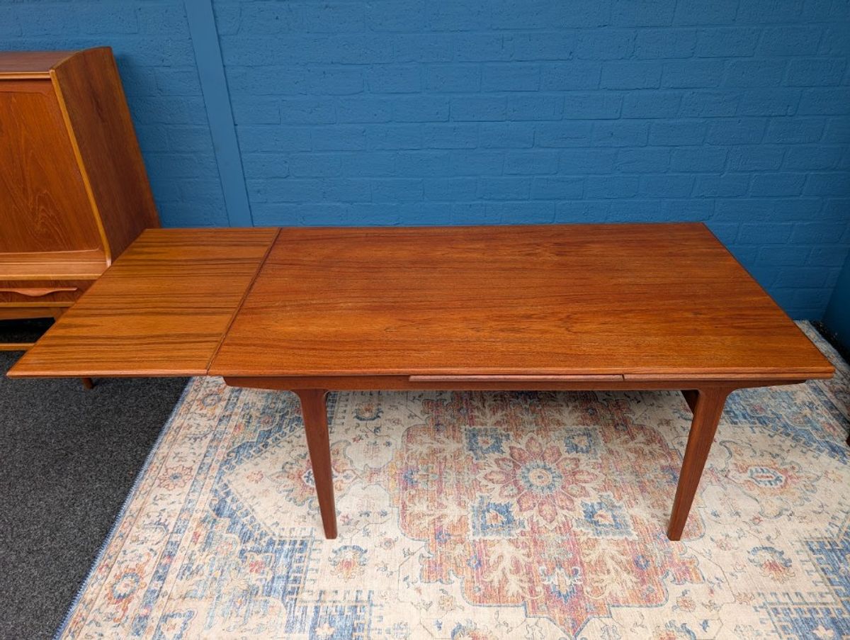 Vintage Verlengbare Eettafel, Deens Design Uit De Jaren 60 image 13