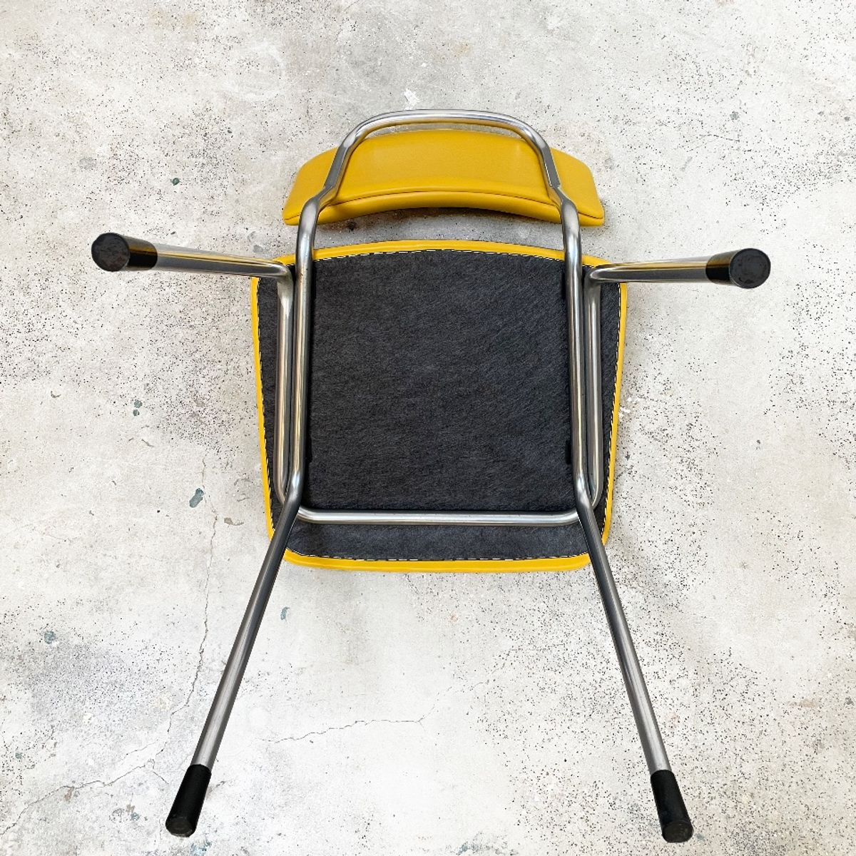 Vintage Gispen 1231 Stoelen, Opnieuw Bekleed Met Leer. image 7