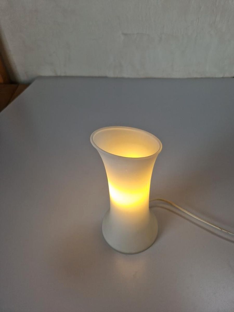 Sce Hurricane Lamp Jaren 80 Melkglas Design. image 3