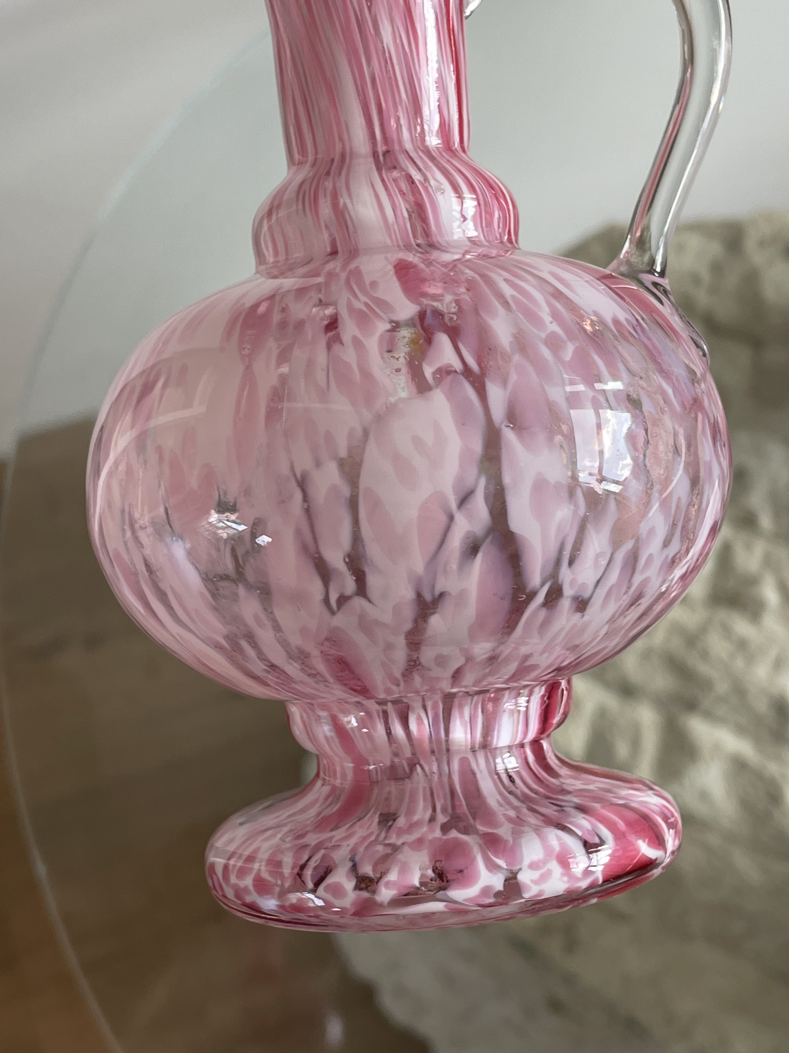 Kleine Gespikkelde Murano Vaas image 3