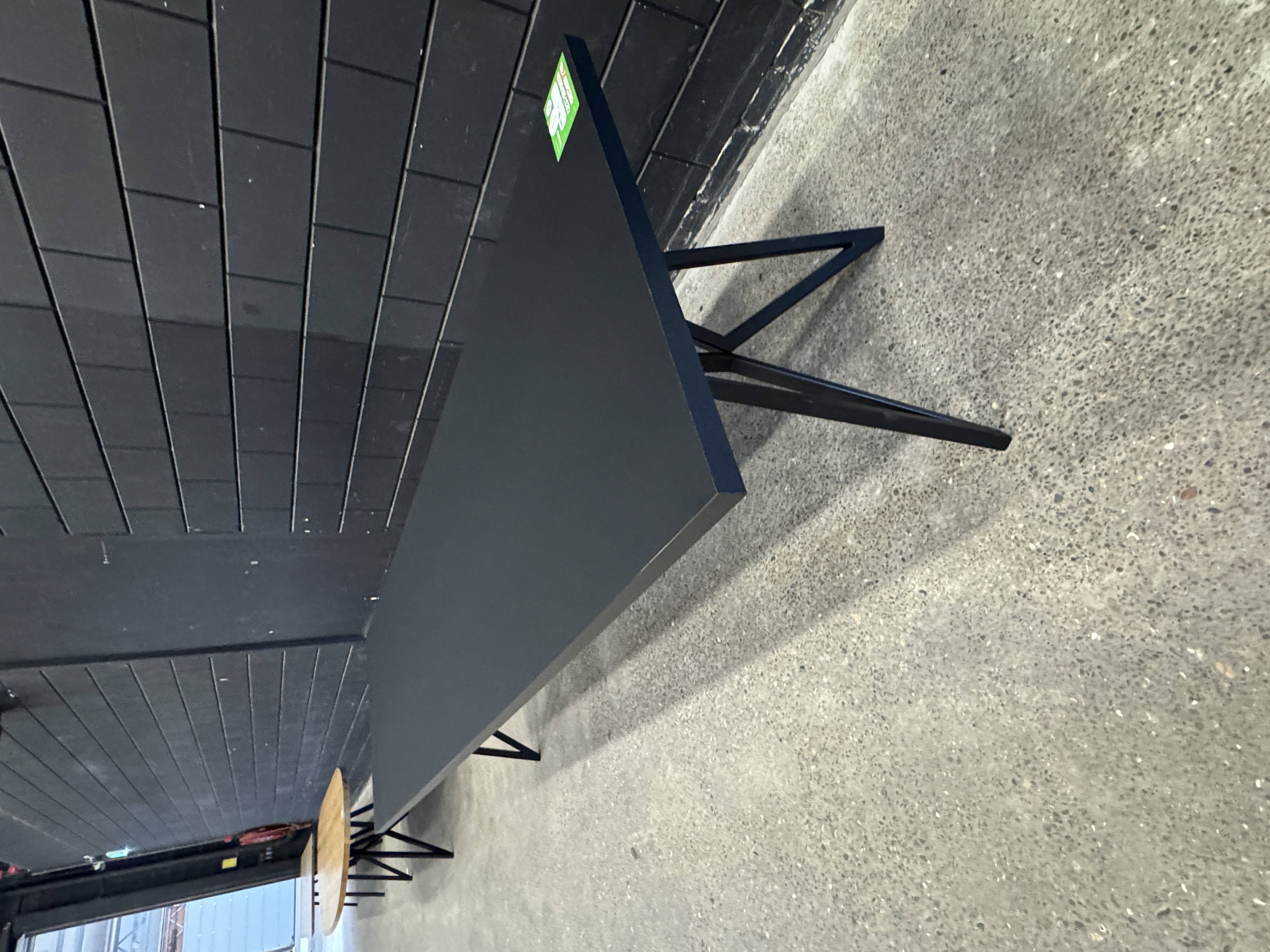 Studio Henk Eettafel Butterfly Hpl Fenix Nero Ingo 0720, Rechthoekig image 4