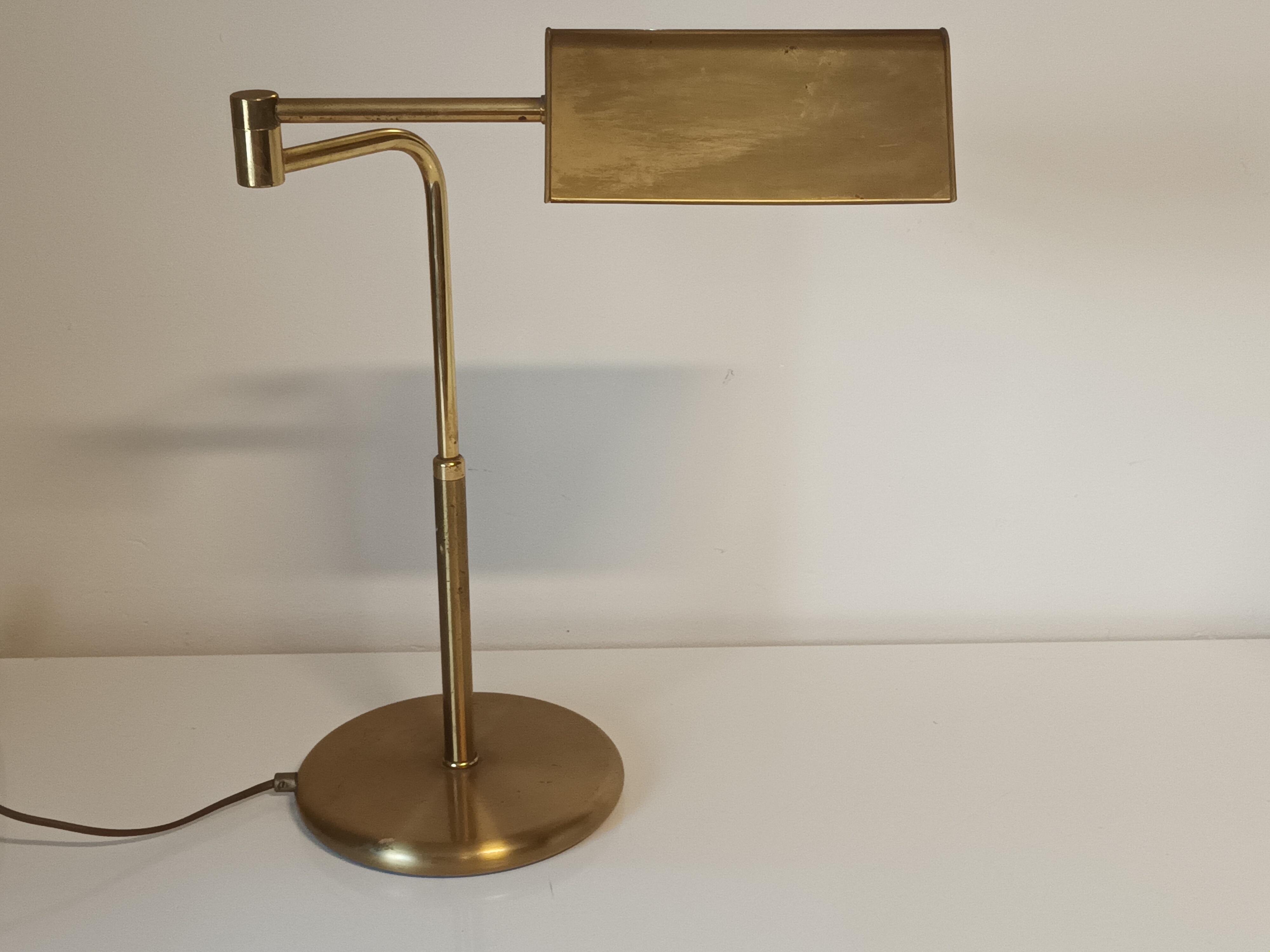 Messing Bankierslamp image 15