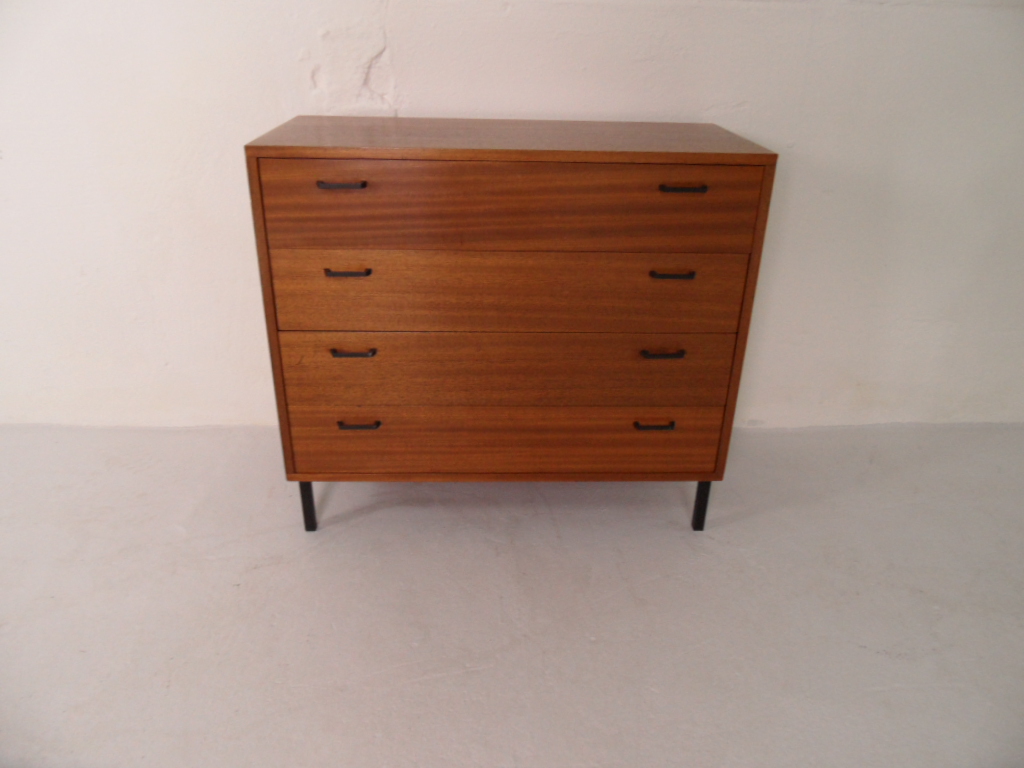 Mid Century Ladekast 1950's image 11