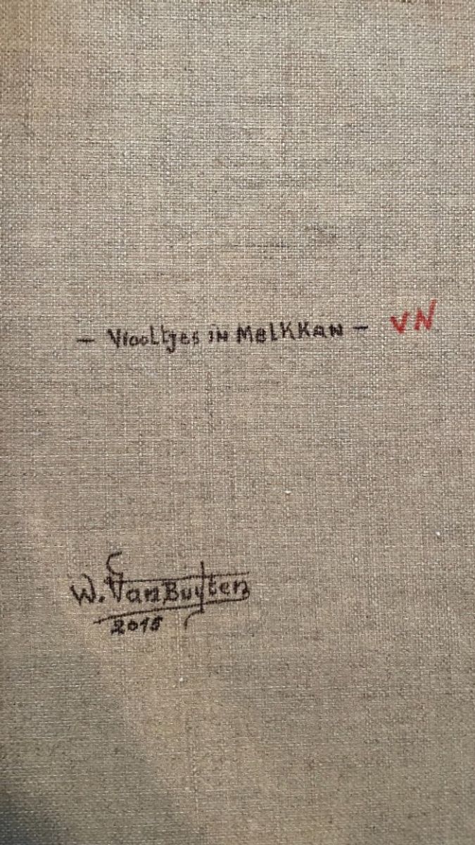Viooltjes In Een Melkkan image 9