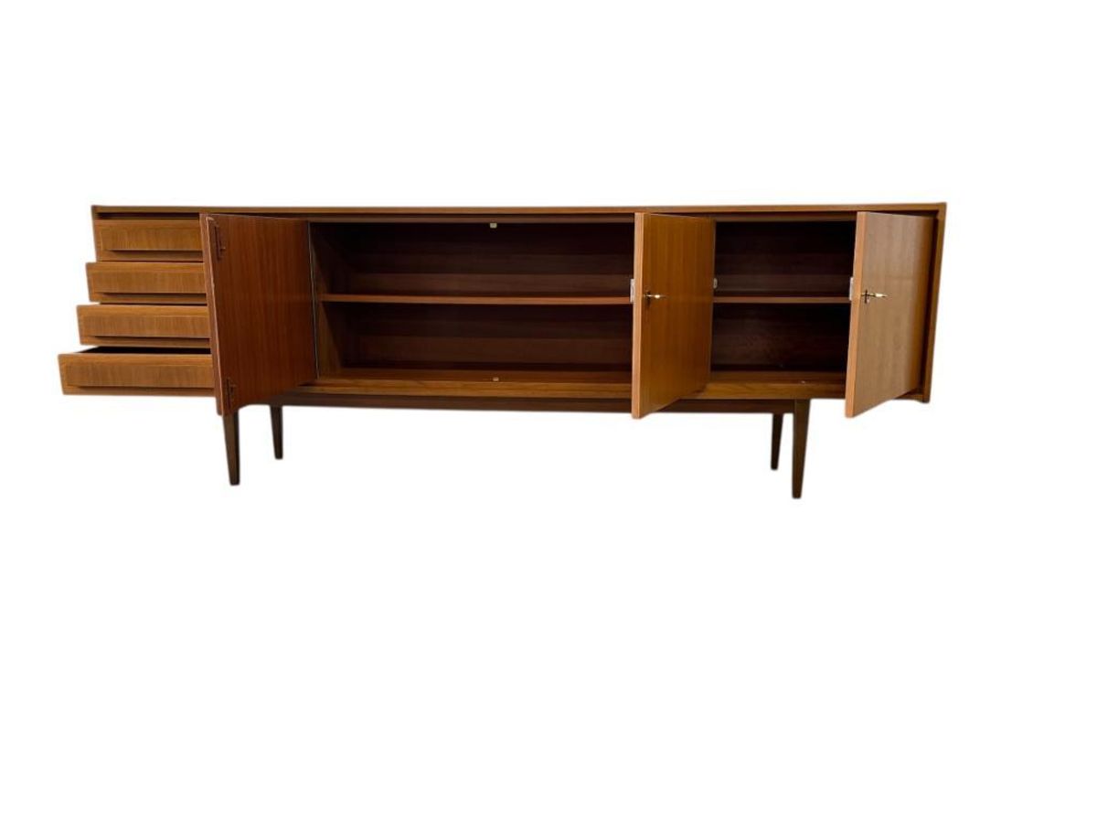Vintage Xl Houten Dressoir / Buffetkast / Commode image 7
